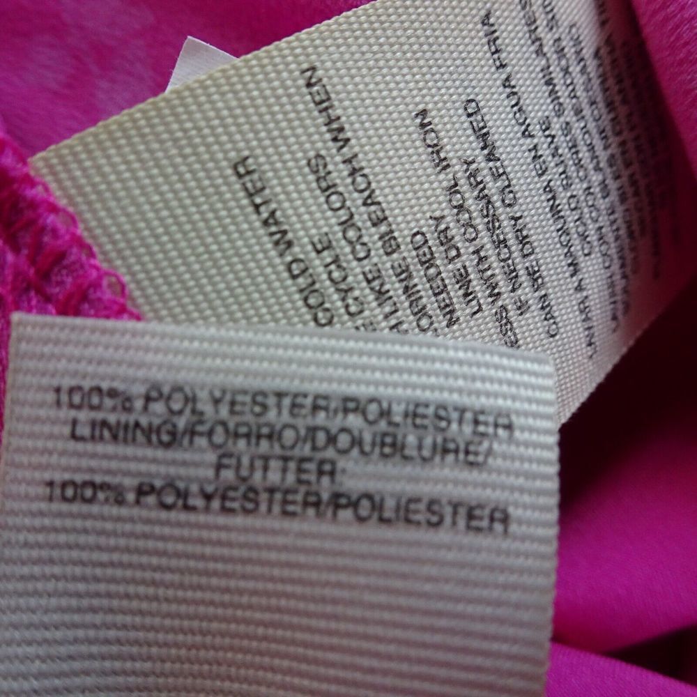 RACHEL ROY Maxi Dress Cold Shoulder Floral Flowy Ruffle Slit Tie-Waist Pink 6 - Picture 11 of 13